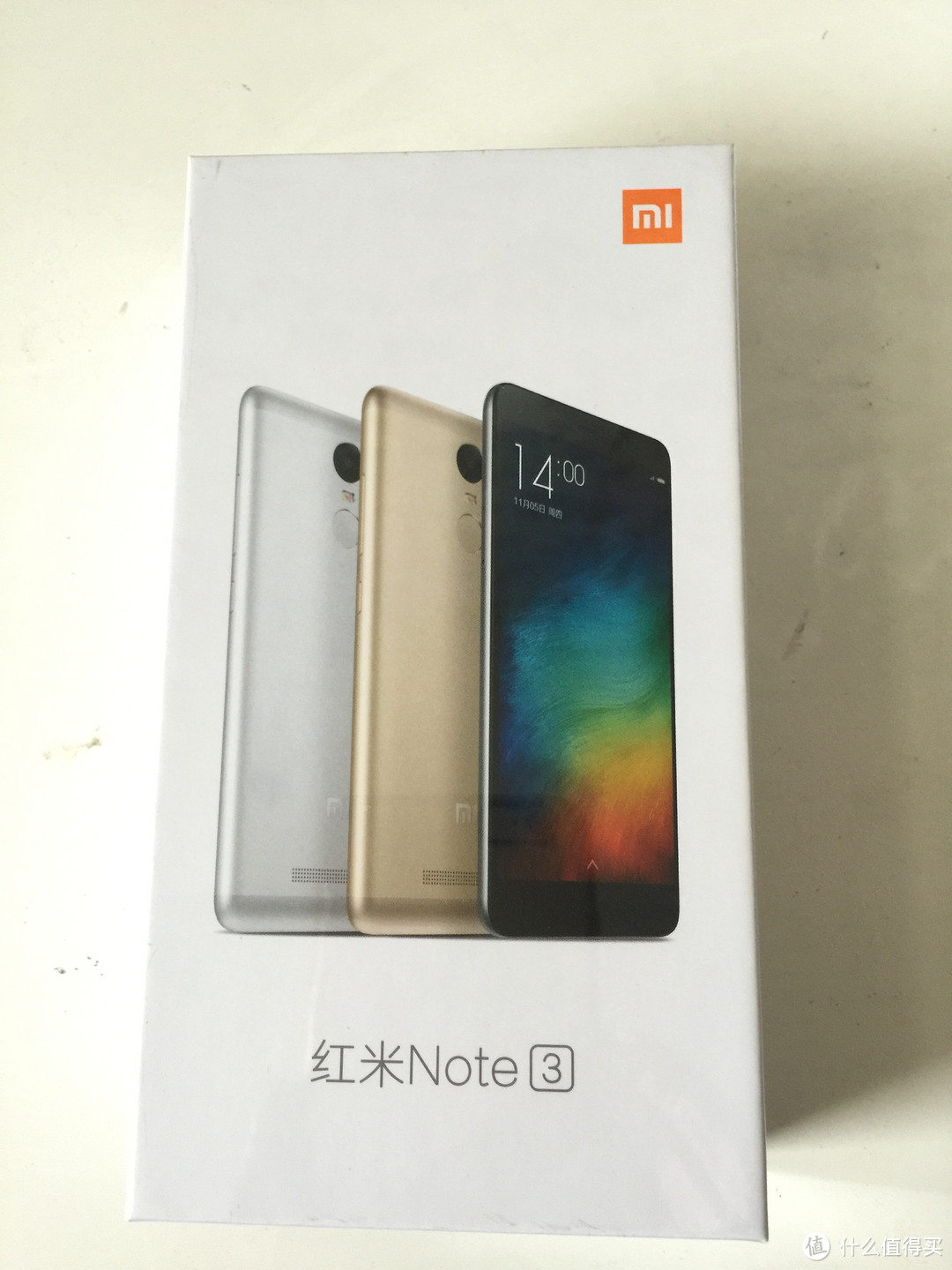 红米note3 开箱晒单