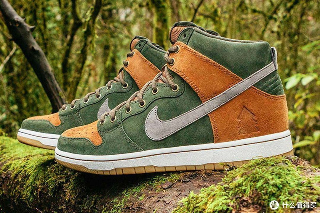 走进清新森林：NIKE 耐克 x Homegrown Skateshop 推出联名款板鞋 SB Dunk High Premium HG QS