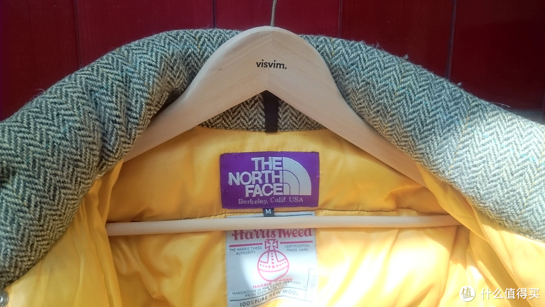 The North Face 紫标 x Harris Tweed 700蓬羽绒服