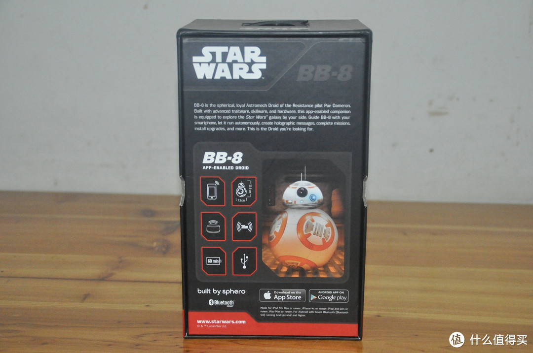 愿原力与你同在——Sphero 星球大战 原型机器人 BB-8 智能球型机器人 评测