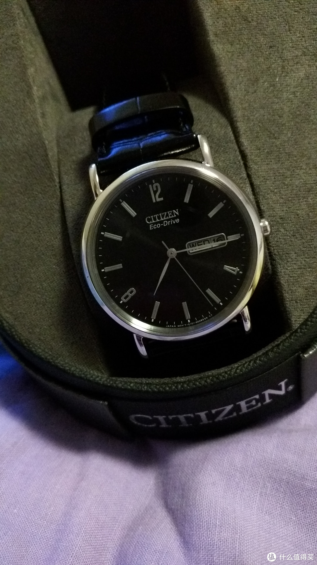 平民价的表：CITIZEN 西铁城 Black Dial BM8240-03E 男款光动能腕表