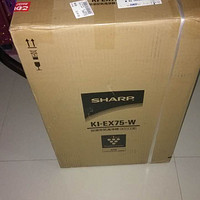 夏普 KI-EX75-W 空气净化器开箱介绍(包装|滤网)