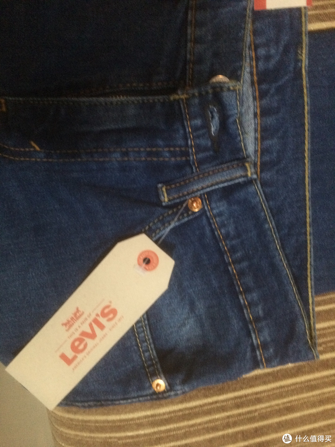 美亚归来：levi's 李维斯 511 Slim Fit男式牛仔裤 （真人秀）