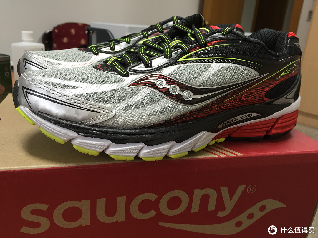 #本站首晒# 给自己的新年礼物 — Saucony 索康尼 ride 8 男款次*级缓冲跑鞋