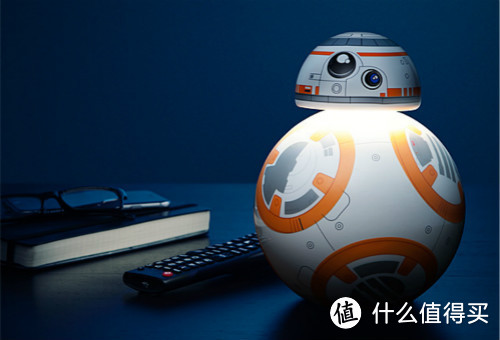 呆萌新宠夜晚相伴：ThinkGeek 星球大战：原力觉醒 BB-8 台灯