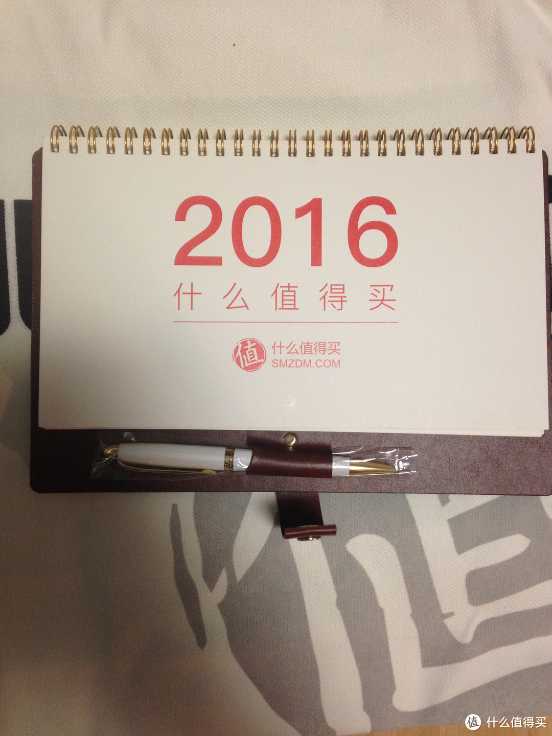 500金币的信仰——张大妈2016年定制台历＋帆布袋