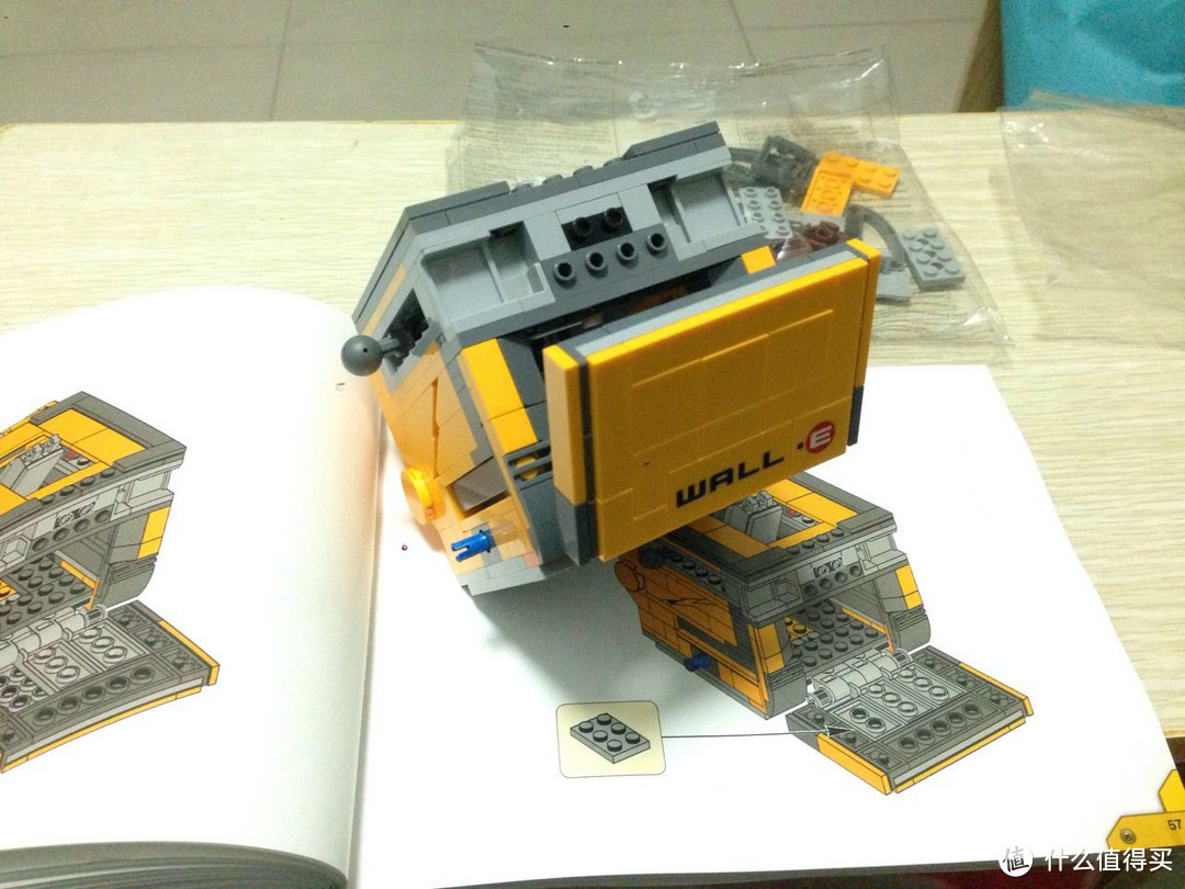 玩心不死：LEGO 乐高 21303 IDEAS系列 机器人瓦力 组装记录