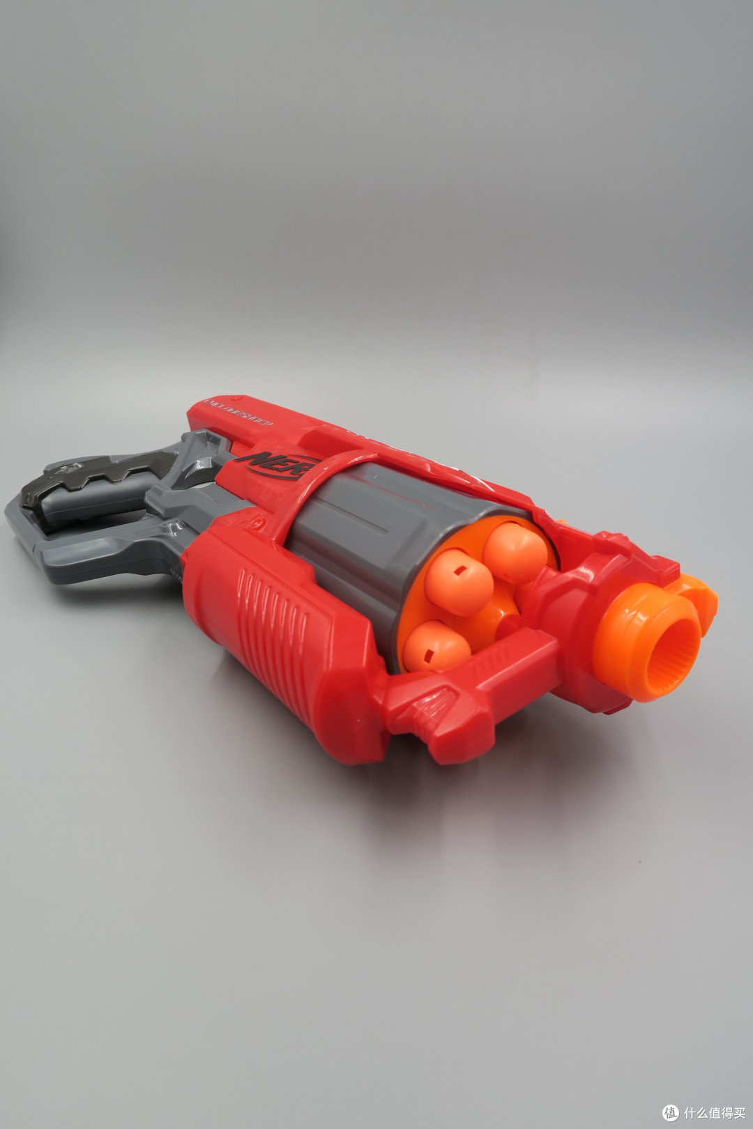 Hasbro Nerf  孩之宝 热火 MEGA牛 飓风发射器 开箱