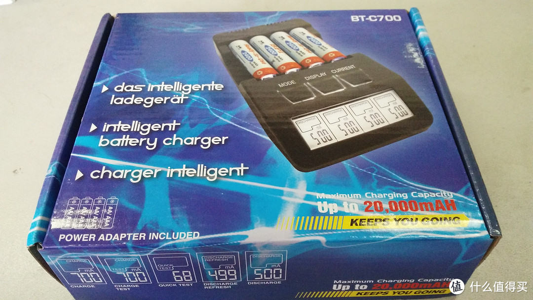 HUZO 惠泽 BT-C700 智能电池充电器初体验