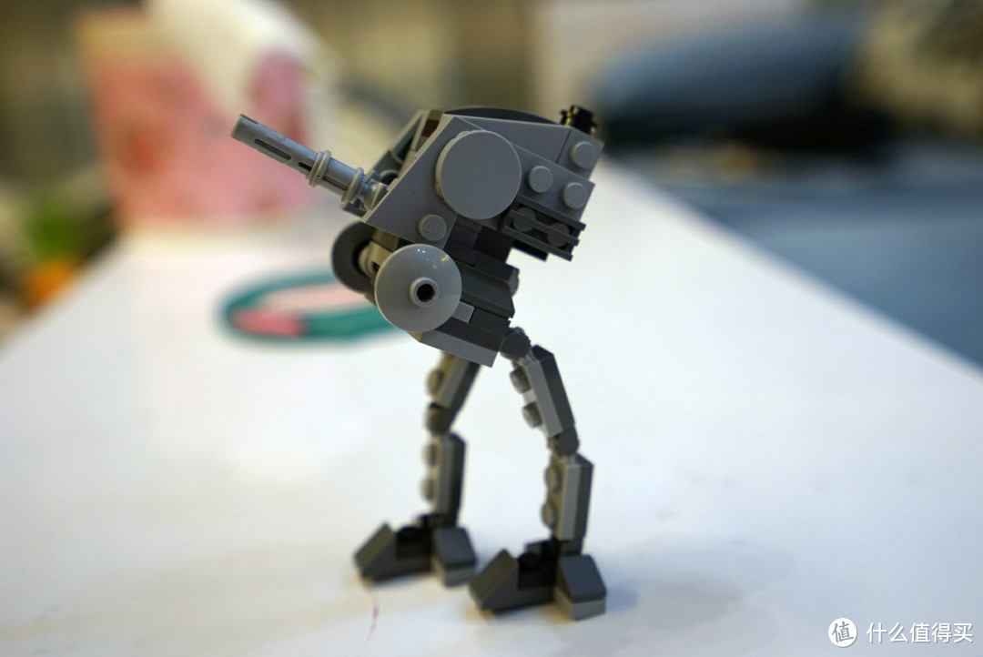 #本站首晒# 我头顶小礼帽，胯下一杆炮：LEGO 乐高 星球大战 AT-DP机器人 步行机 30274