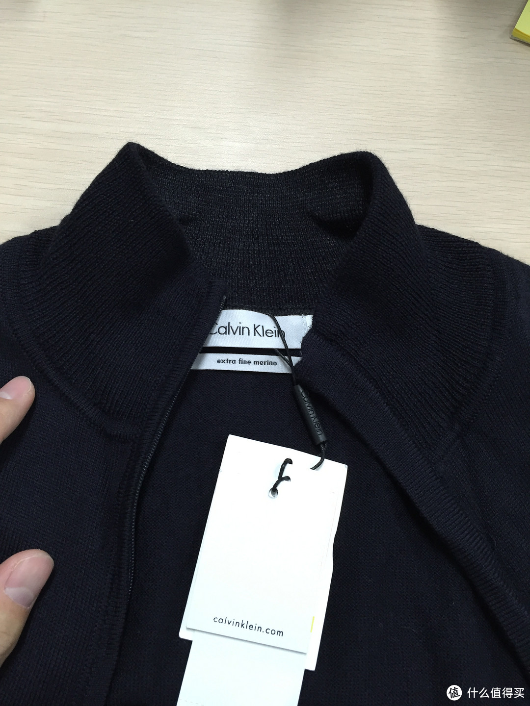 Calvin Klein Merino Cardigan Sweater 男款羊毛衫