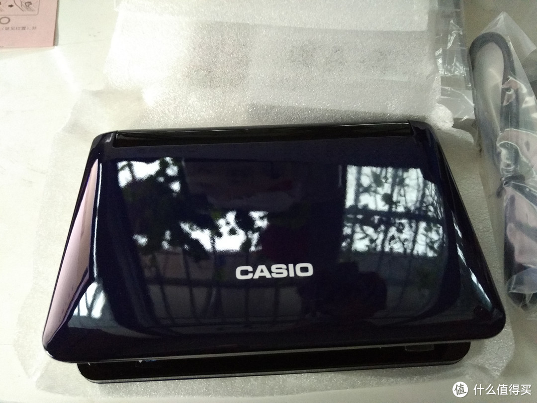 casio 卡西欧 英日法德语 电子词典 E-F800DB 琉璃蓝 开箱