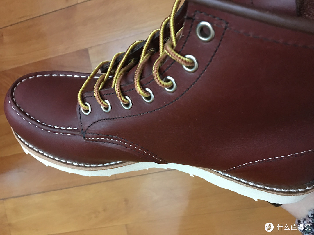 晒一晒Red Wing9106 工装靴（附贴底过程）