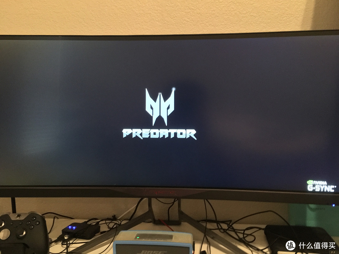 #本站首晒# 为信仰充值400块：Acer 宏碁 Predator X34 曲面显示器 伪开箱 & 简单测评