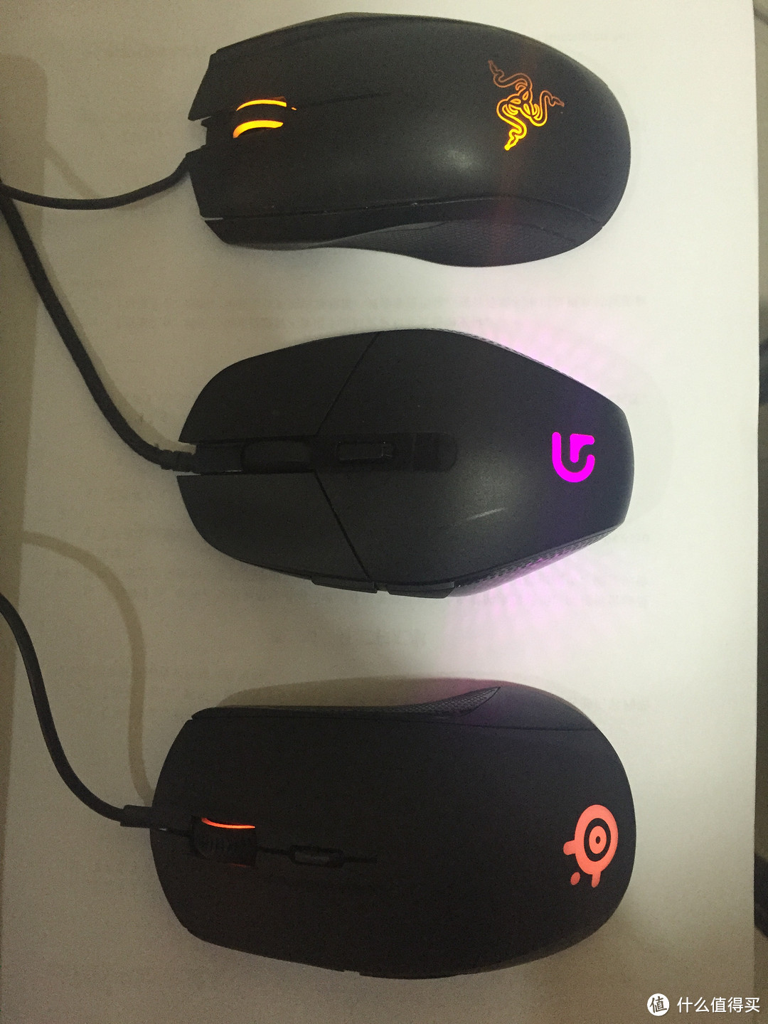 灯~灯灯灯~SteelSeries 赛睿 RIVAL 100 光学游戏鼠标评测