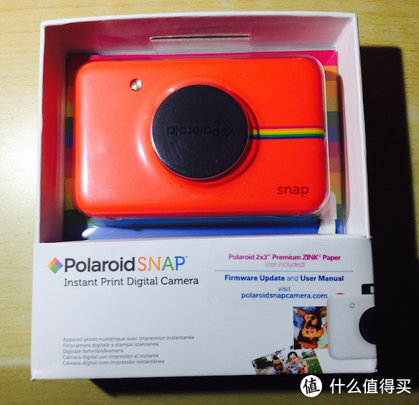 Polaroid 宝丽来 SNAP 拍立得相机晒单