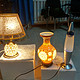 为装修存货之灯具——中式陶瓷台灯+ 欧式水晶台灯