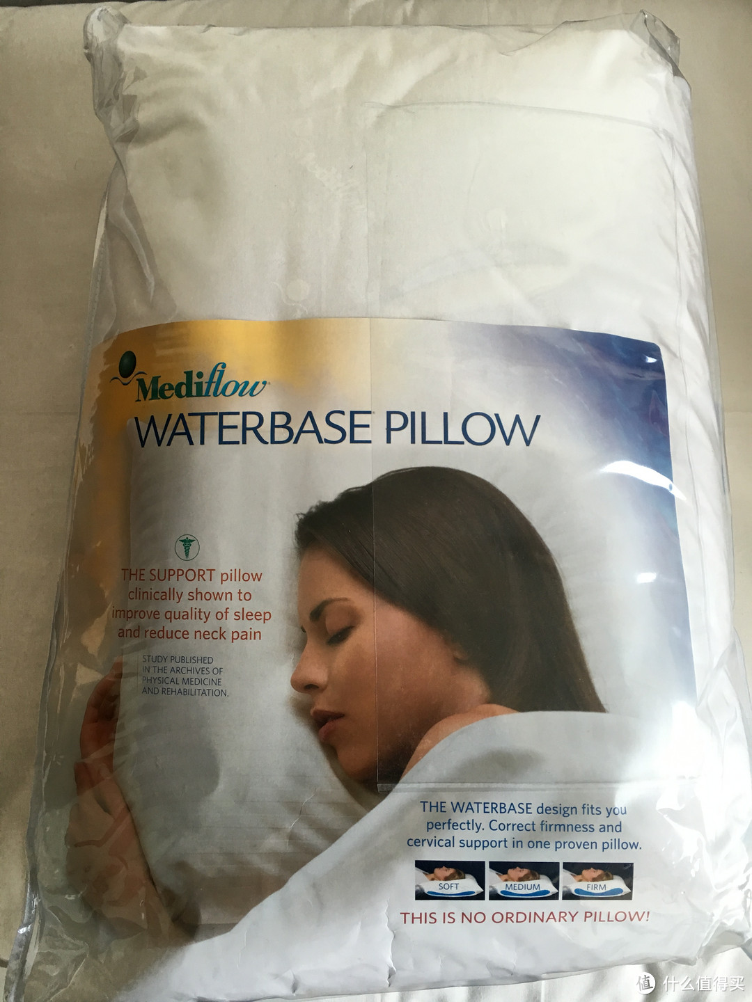 黑五到货开箱——Mediflow waterbase pillow 水枕 开箱