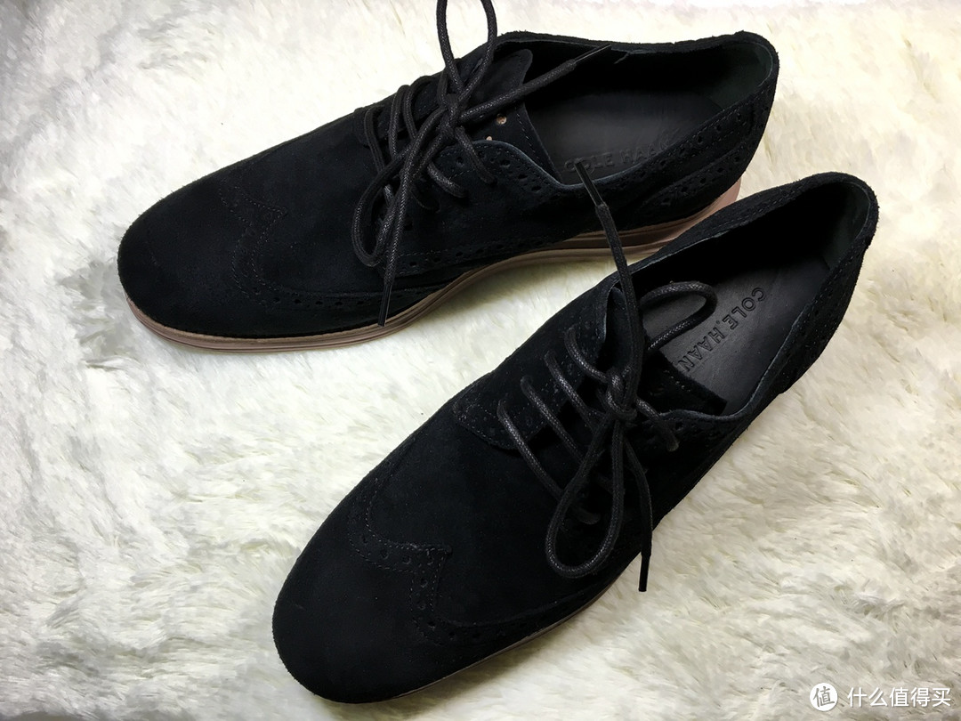 床底翻出一双鞋：COLE HAAN LUNARGRAND 男士雕花鞋