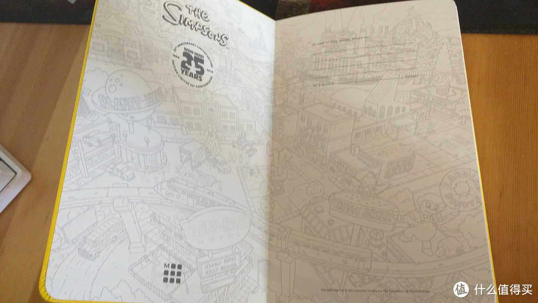 Moleskine 2015 辛普森一家25周年 限定版