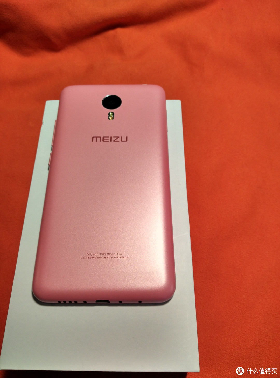 我晒的是粉色 — MEIZU 魅族 魅蓝 metal  粉色开箱