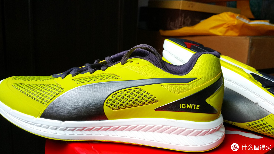 PUMA 彪马 Ignite Mesh跑鞋，靠颜值弥补缺陷