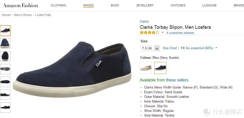 闲置转让初体验：Clarks 其乐 Torbay Slipon 男士休闲鞋