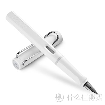 lamy 凌美 白色狩猎 F尖 钢笔和黑红JOY礼盒 简单对比