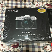 富士 X-T10 微单套机开箱介绍(包装|本体|镜头盖|肩带)