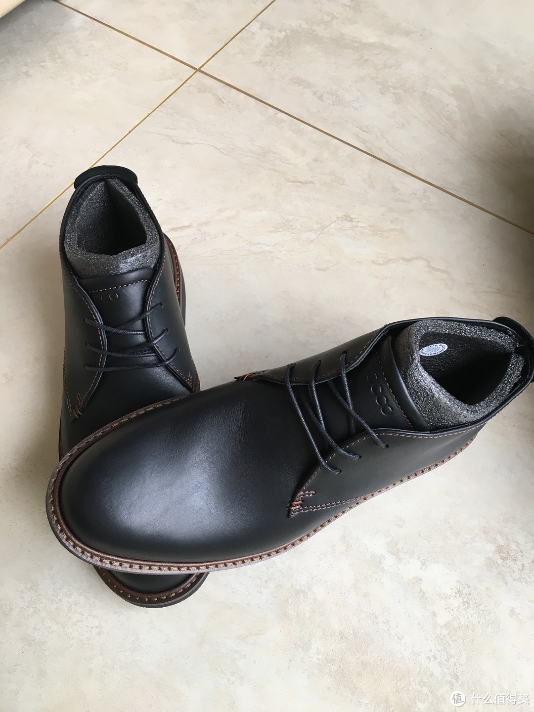 德亚 Ecco IAN Herren Kurzschaft Stiefel 男靴