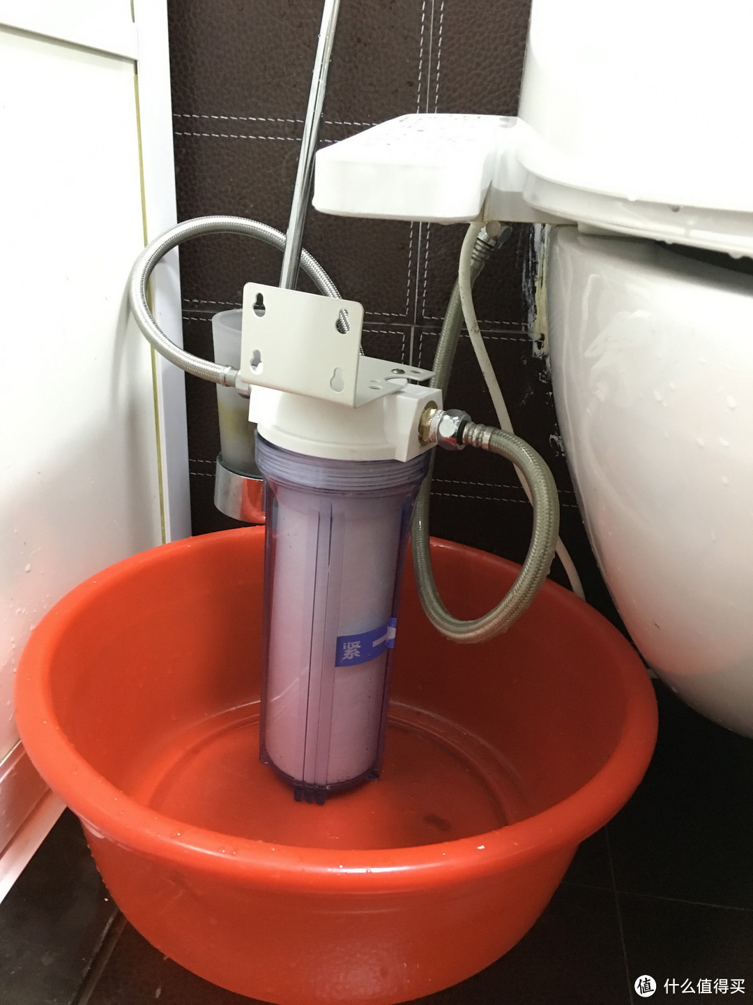 改造:加装卫洗丽前置PP棉过滤