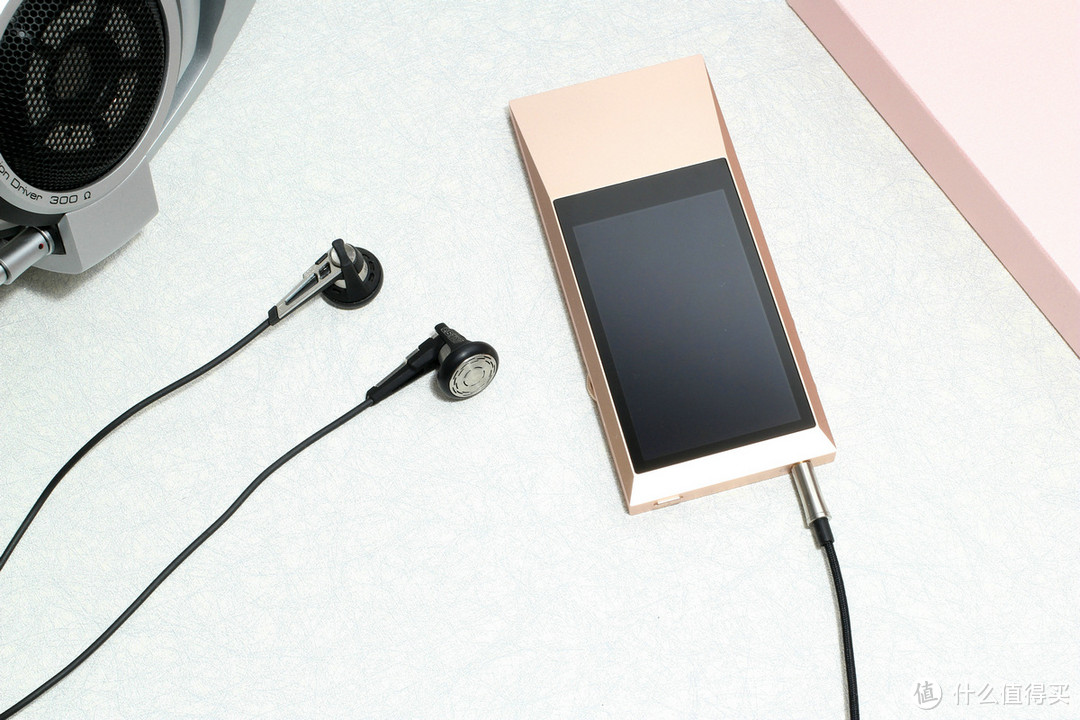 #本站首晒# 玫瑰金色 Astell&Kern AK Jr播放器 开箱&使用体验