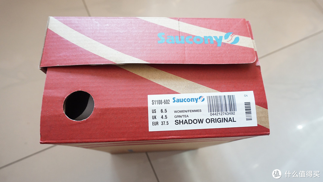 增高系专属鞋款：SAUCONY 索康尼 SHADOW ORIGINAL复古女跑步鞋 简单开箱