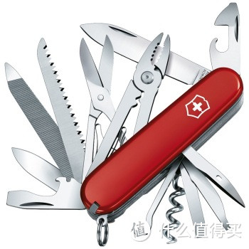 我的第一把 VICTORINOX 维氏 刀：瑞士军刀标准系列工匠1.3773 开箱