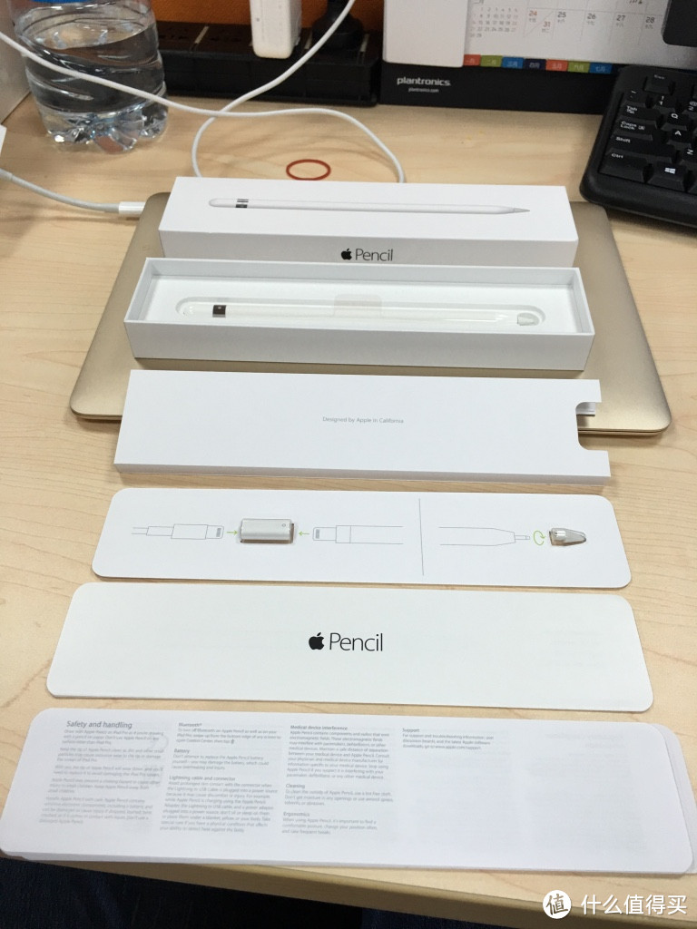 一周年结婚纪念日，替老婆买礼物送自己：Apple 苹果 Pencil for iPad Pro 触控笔 开箱