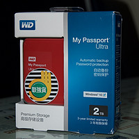 西部数据 My Passport Ultra 升级版 2TB 移动硬盘开箱细节(包装|接口)
