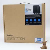 群晖 DS716+外观展示(主机|接口|托架)