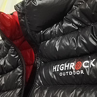 Highrock 天石 V01 鹅绒羽绒服 开箱短评