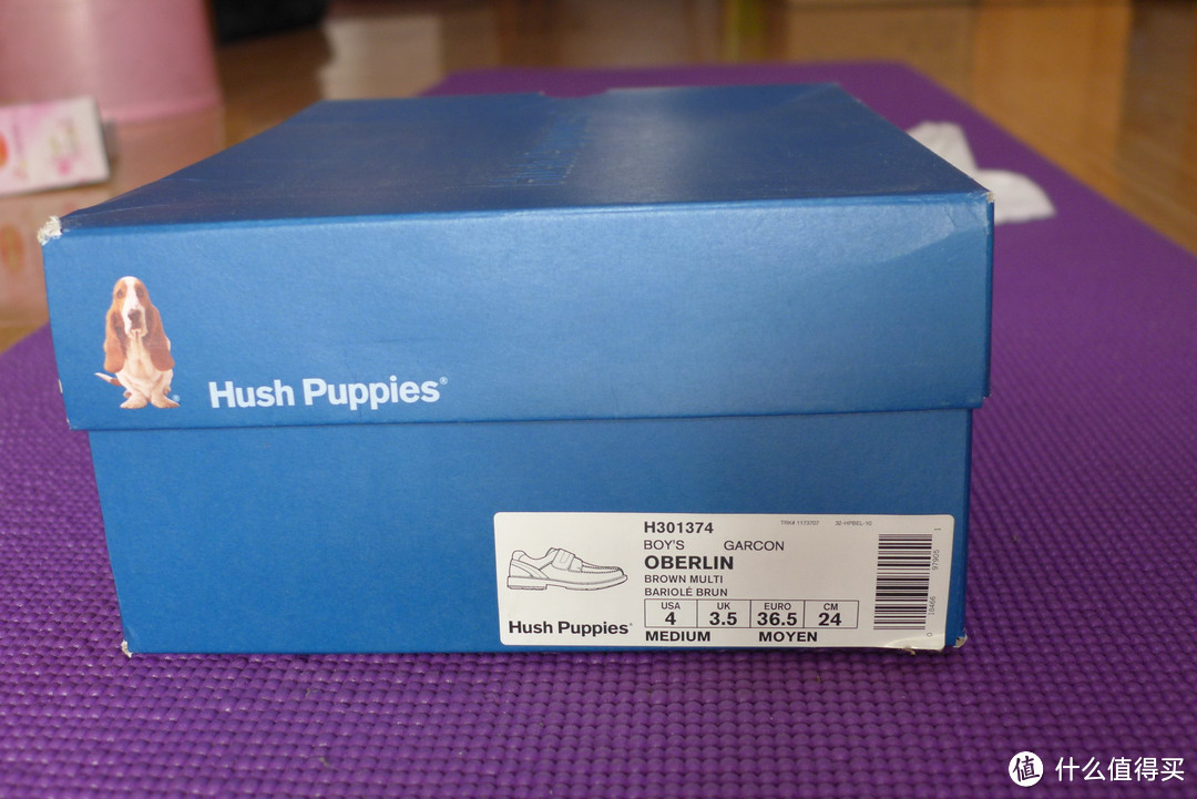 Hush Puppies 暇步士 神价儿童皮鞋2双