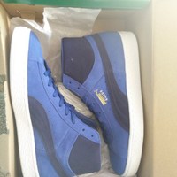 彪马 SUEDE LuHan 休闲鞋使用感受(外观|做工|材质|码数)