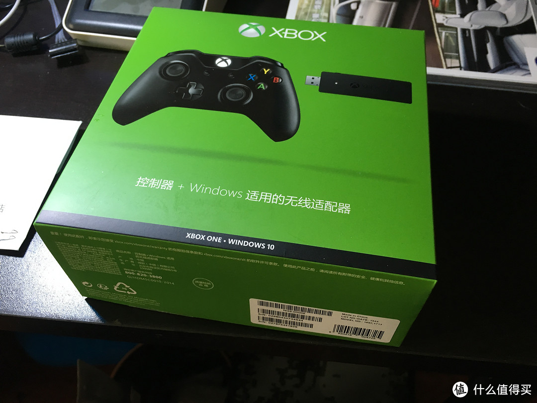 关于 XBOX ONE 无线手柄PC套装开箱