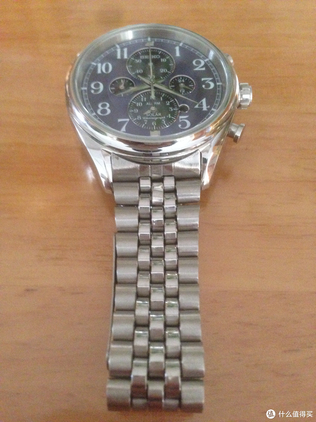 去年买了个表系列之J家购入 SEIKO 精工 ssc209 男士太阳能腕表