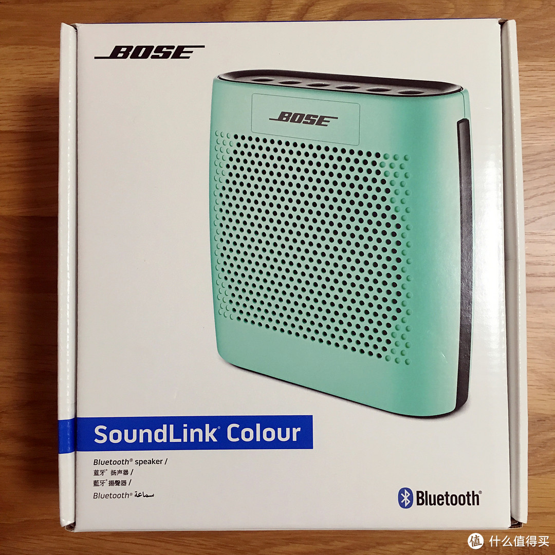 Bose Soundlink Colour 蓝牙音箱 开箱