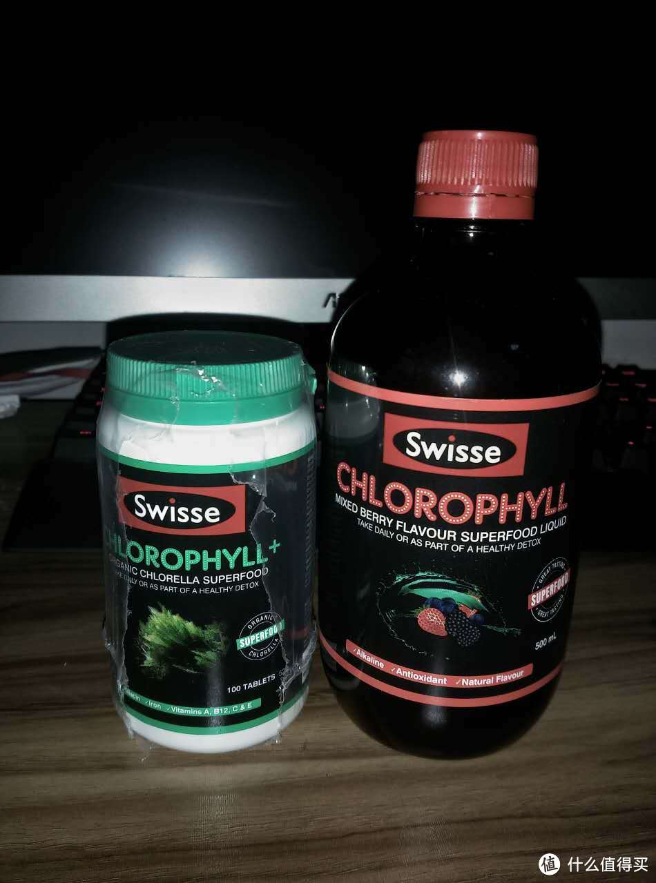 改善口腔异味：SWISSE叶绿素片&液 开箱