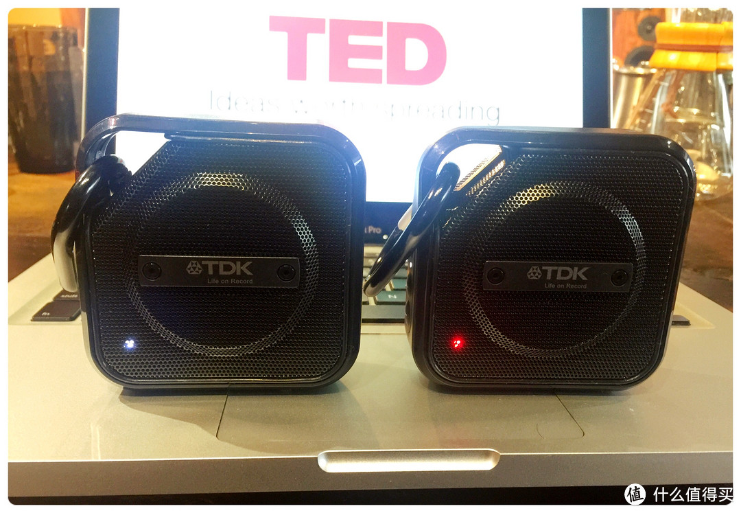 TDK A12便携蓝牙防水音箱(true wireless stereo)开箱及体验