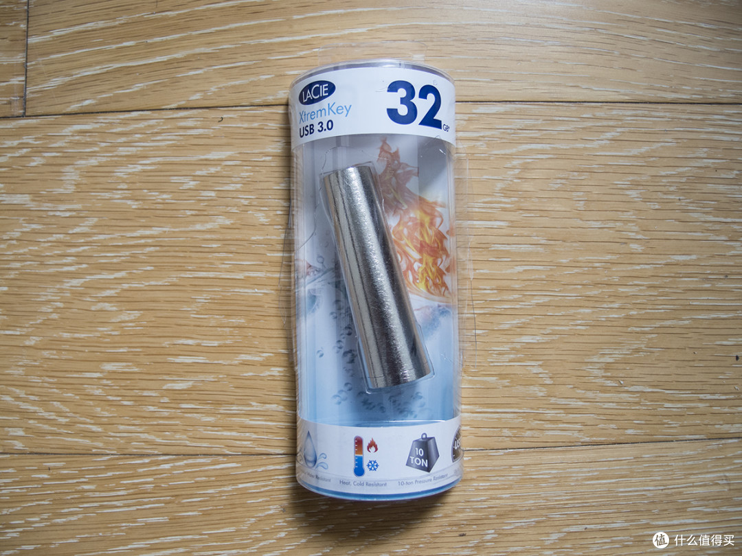 可能是目前世界上最坚固的优盘:LaCie 莱斯 XtremKey 32G 开箱简评