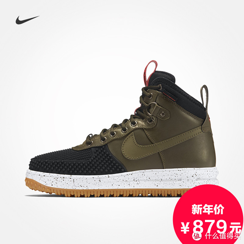 跨界户外鞋：Nike 耐克 Lunar  Force 1 DUCKBOOT 运动鞋 开箱