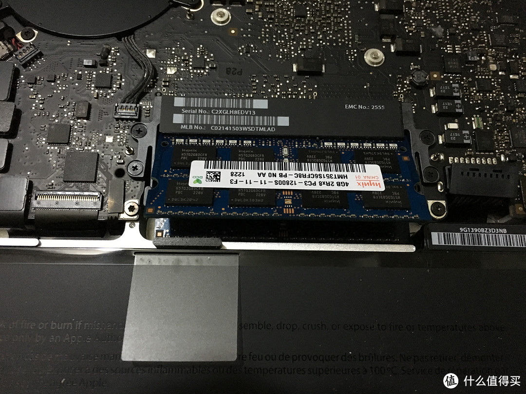 Apple 苹果 MD313 换SSD及内存小记