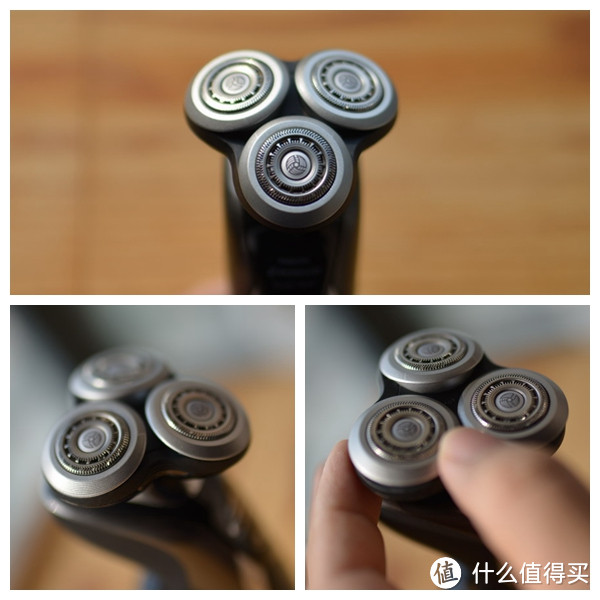 PHILIPS 飞利浦 Norelco S9731 电动剃须刀 VS RQ1050 简单对比