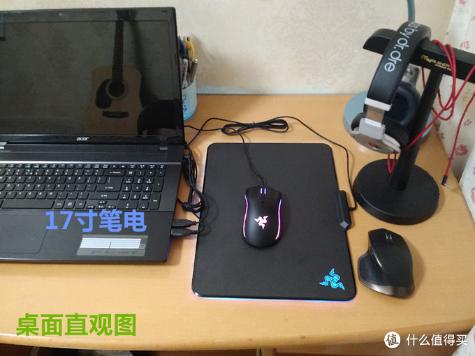 当鼠标垫邂逅LED：Razer 雷蛇 Firefly 烈焰神虫 幻彩鼠标垫